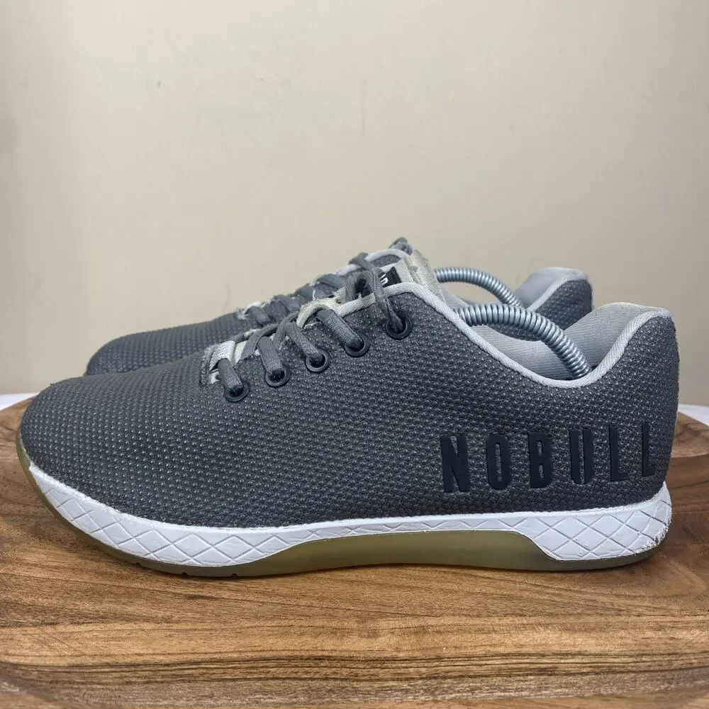 NOBULL SuperFabric Trainers Womens Grey Size 9 Athletic Gym‎ Training Shoes